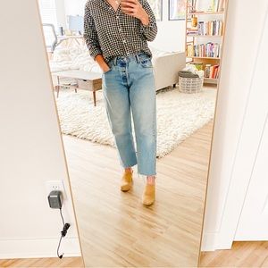 Levi's Women's 501 Original High Rise Straight Fit Jeans Size 33X32 Button Fly